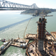Illustration for article titled An Up-Close Look at the Monumental Task of Building a Bridge